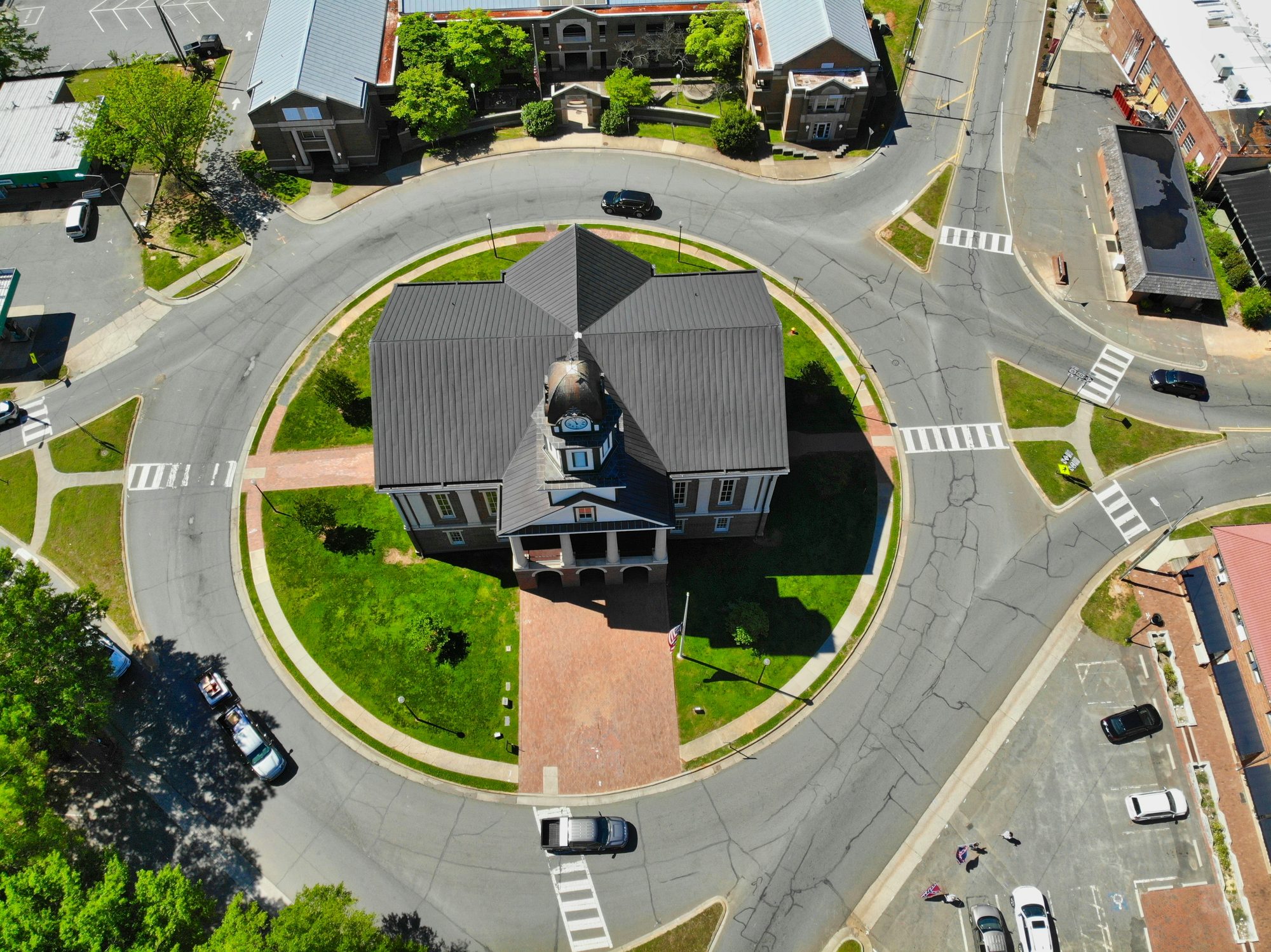 Asteria in Pittsboro, NC — A Local Lawyer's Guide to Disney's New Chatham County Community Aerial view of downtown Pittsboro, North Carolina — minutes from the Asteria site in Chatham Park